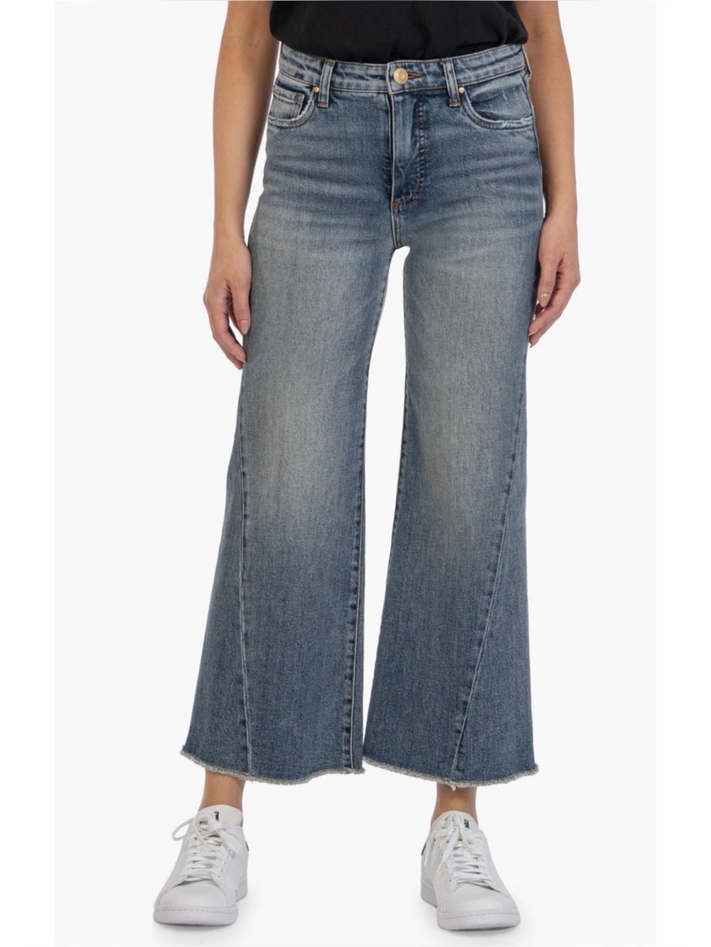 KUT FROM THE KLOTH Meg High Rise Fab Ab Wide Leg Jean